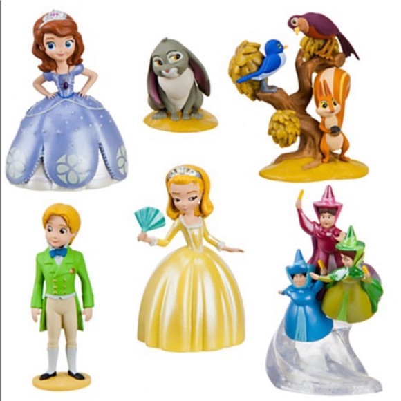 Sofia The First Figurine PlaySet of 6 - Picture 1 of 5